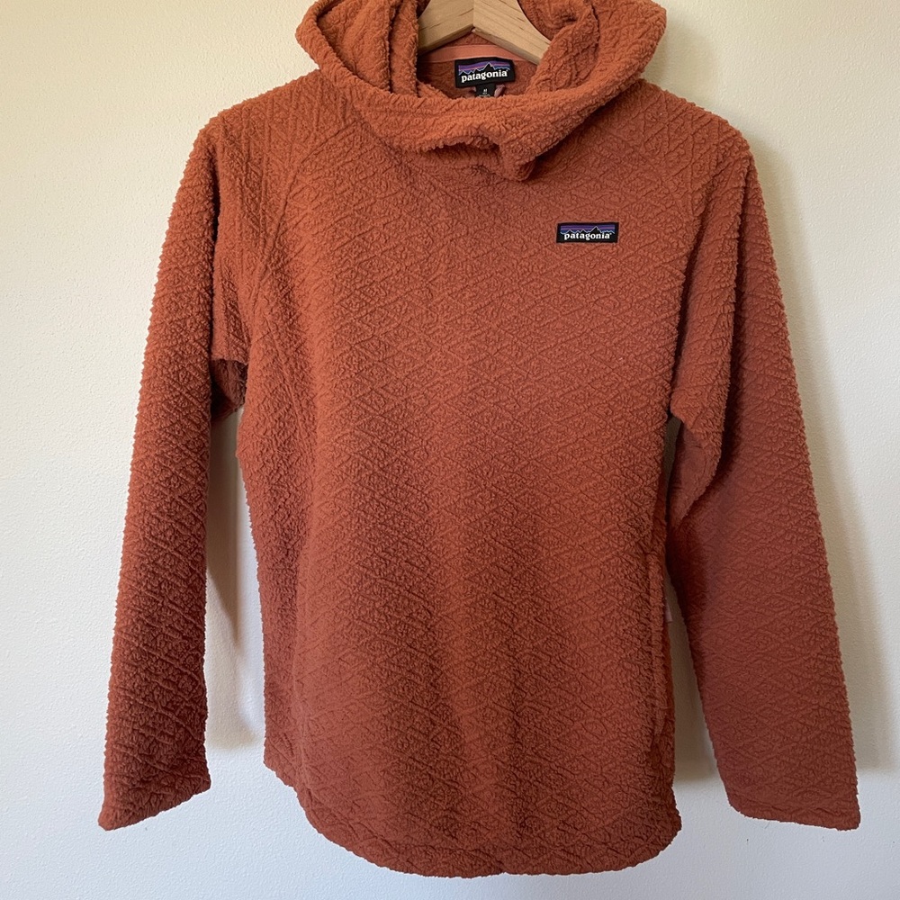 Patagonia W-Diamond Capra Hoodie Coral/Orange (M)